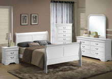 Load image into Gallery viewer, Galaxy Home Louis Phillipe 2 Drawer Nightstand in White GHF-808857603500

