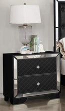 Load image into Gallery viewer, Galaxy Home Madison 2 Drawer Nightstand in Black GHF-808857503305 image
