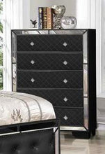 Load image into Gallery viewer, Galaxy Home Madison 5 Drawer Chest in Black GHF-808857807304 image
