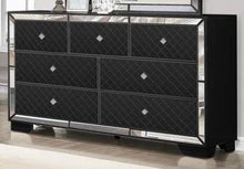 Load image into Gallery viewer, Galaxy Home Madison 7 Drawer Dresser in Black GHF-808857823571 image
