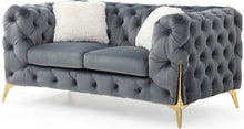Load image into Gallery viewer, Galaxy Home Moderno Loveseat in Gray GHF-808857951649 image
