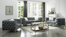 Load image into Gallery viewer, Galaxy Home Moderno Loveseat in Gray GHF-808857951649
