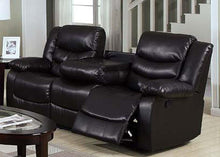 Load image into Gallery viewer, Galaxy Home Paco Recliner Sofa in Espresso GHF-808857674265 image
