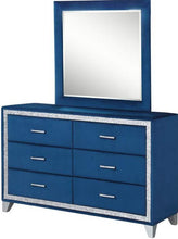 Load image into Gallery viewer, Galaxy Home Sapphire 6 Drawer Dresser in Navy GHF-808857948359
