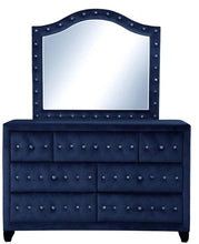 Load image into Gallery viewer, Galaxy Home Sophia 7 Drawer Dresser in Blue GHF-733569365272
