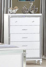 Load image into Gallery viewer, Galaxy Home Sterling 5 Drawer Chest in White GHF-808857981936 image
