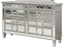 Load image into Gallery viewer, Galaxy Home Symphony 8 Drawer Dresser in Silver GHF-808857527820 image
