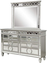 Load image into Gallery viewer, Galaxy Home Symphony 8 Drawer Dresser in Silver GHF-808857527820
