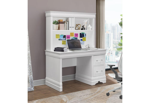 CHARLIE WHITE DESK AND HUTCH image