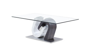 Dark Grey / White Coffee Table image