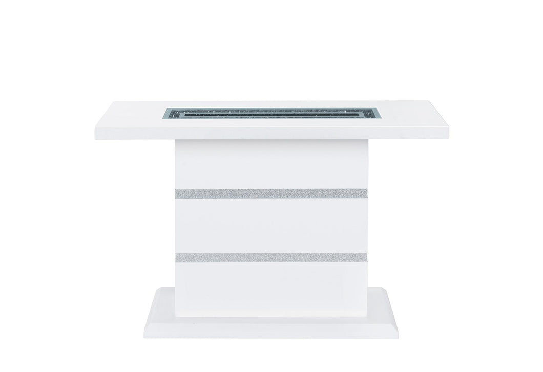 MONACO WHITE CONSOLE TABLE image