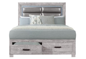 NOLAN GREY QUEEN BED image