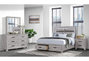 NOLAN GREY FULL BED GROUP image