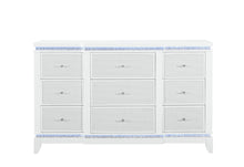 Load image into Gallery viewer, ALINA WHITE DRESSER WITH LED
