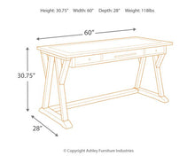 Load image into Gallery viewer, Luxenford 60&quot; Home Office Desk
