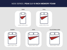 Load image into Gallery viewer, Peak 2.0 10 Memory Foam Mattress - Ego Home Furniture
