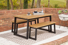Load image into Gallery viewer, Town Wood Outdoor Dining Table Set (Set of 3)
