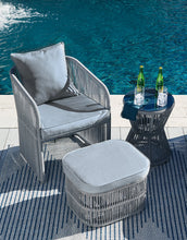 Load image into Gallery viewer, Coast Island Outdoor Chair with Ottoman and Side Table
