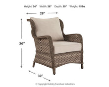 Load image into Gallery viewer, Clear Ridge Lounge Chair with Cushion (Set of 2)
