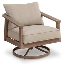 Load image into Gallery viewer, Harmony Headlands Outdoor Swivel Lounge with Cushion
