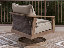 Load image into Gallery viewer, Harmony Headlands Outdoor Swivel Lounge with Cushion
