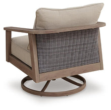 Load image into Gallery viewer, Harmony Headlands Outdoor Swivel Lounge with Cushion
