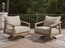 Load image into Gallery viewer, Harmony Headlands Outdoor Swivel Lounge with Cushion
