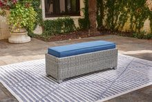Load image into Gallery viewer, Naples Beach Outdoor Bench with Cushion
