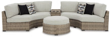 Load image into Gallery viewer, Calworth Outdoor Sectional with Ottoman image
