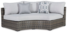 Load image into Gallery viewer, Harbor Court Curved Loveseat with Cushion image
