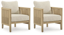 Load image into Gallery viewer, Spooners Cove Outdoor Lounge Chair with Cushion (Set of 2)
