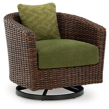 Load image into Gallery viewer, Horizon Hall Outdoor Swivel Lounge Chair with Cushion
