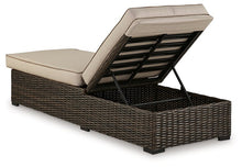 Load image into Gallery viewer, Coastline Bay Outdoor Chaise Lounge with Cushion
