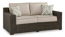 Load image into Gallery viewer, Coastline Bay Outdoor Loveseat with Cushion
