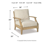 Load image into Gallery viewer, Clare View Lounge Chair with Cushion
