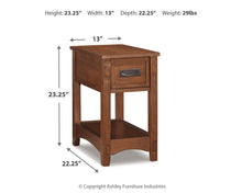 Load image into Gallery viewer, Breegin Chairside End Table
