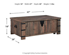 Load image into Gallery viewer, Hollum Lift-Top Coffee Table
