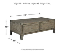 Load image into Gallery viewer, Chazney Coffee Table with Lift Top
