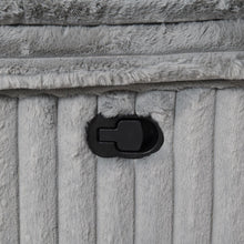Load image into Gallery viewer, Gray Corduroy Motion Glider Chair
