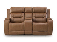 Load image into Gallery viewer, Knightington Power Reclining Loveseat with Audio Seating
