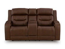 Load image into Gallery viewer, Knightington Power Reclining Loveseat with Audio Seating
