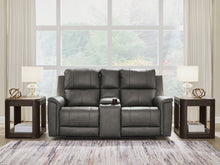 Load image into Gallery viewer, Bleckley Power Reclining Loveseat with Console - Ego Home Furniture

