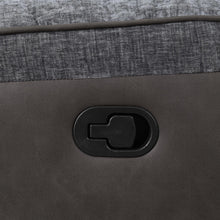 Load image into Gallery viewer, Gray Motion Sofa W/Drop Down Table

