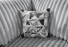 Load image into Gallery viewer, Gray Corduroy Power Reclining 4 Pc Sectional W/2 Wireless Charger
