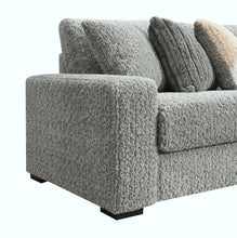 Load image into Gallery viewer, Gray Corduroy Loveseat
