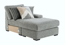 Load image into Gallery viewer, Gray Corduroy Loveseat
