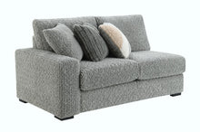 Load image into Gallery viewer, Gray Corduroy Loveseat
