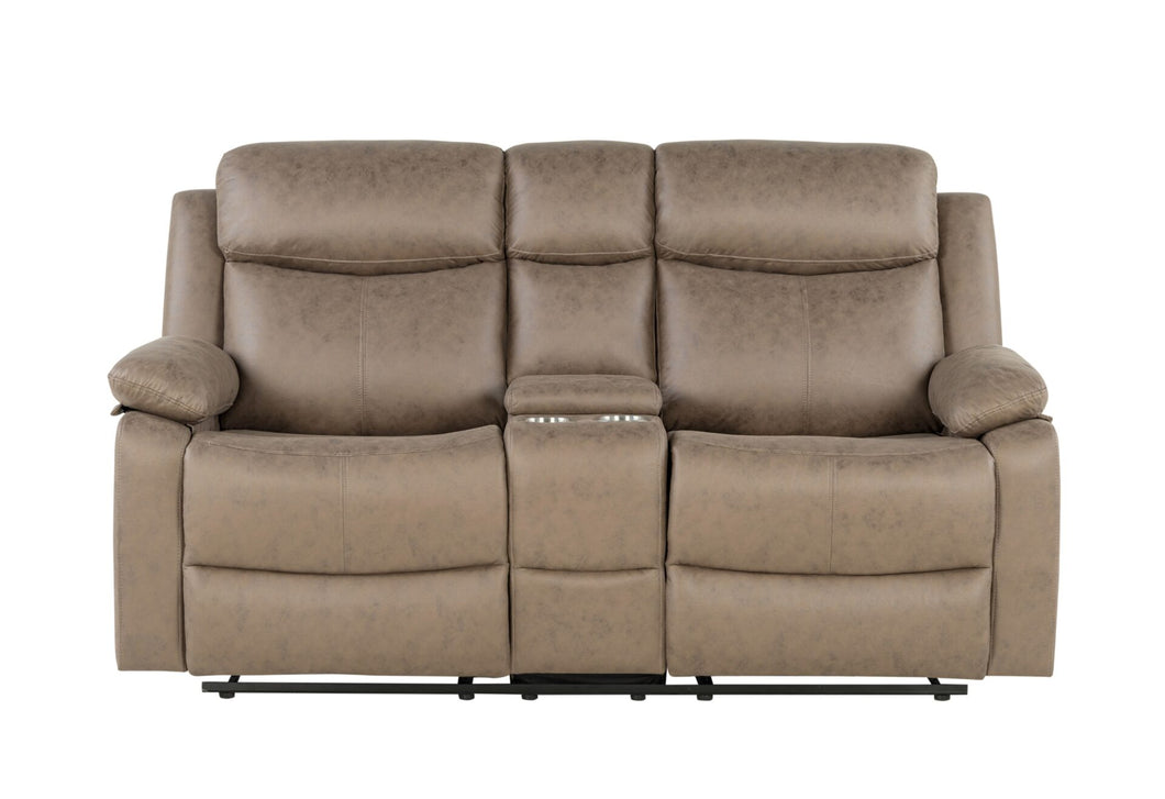 U6026 Brown Console Rec Ls
