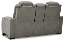 Load image into Gallery viewer, The Man-Den Power Reclining Loveseat with Console
