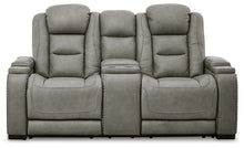 Load image into Gallery viewer, The Man-Den Power Reclining Loveseat with Console image
